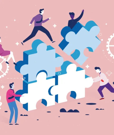 Employees work with marketing agencies as a well-oiled machine