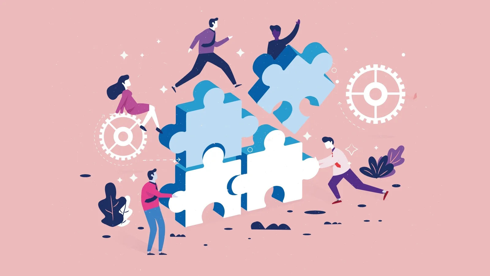 Employees work with marketing agencies as a well-oiled machine