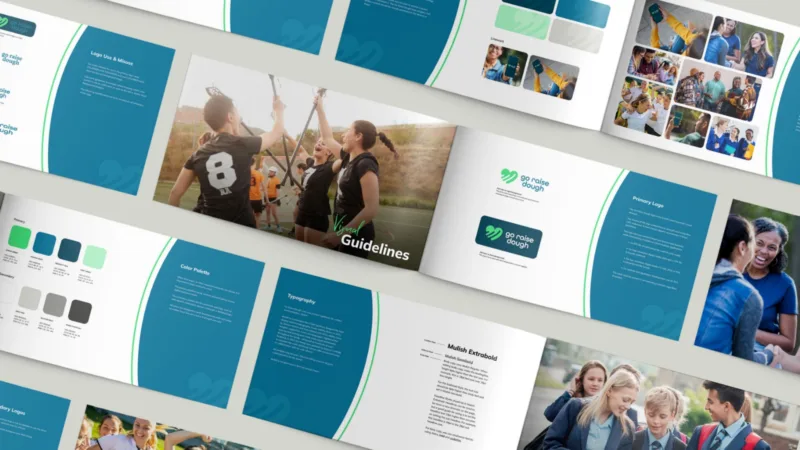 Go Raise Dough brand guidelines