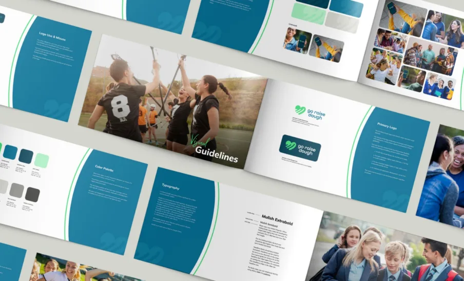 Go Raise Dough brand guidelines