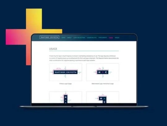 Brand guidelines for Hastings + Chivetta